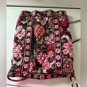 Vera Bradley Mod Floral Pink String Bag